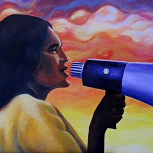 Pintura de Dolores Huerta